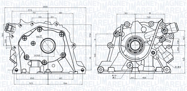 Маслена помпа MAGNETI MARELLI