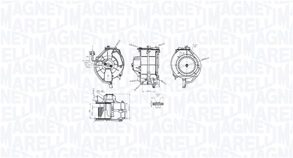 Вентилатор вътрешно пространство MAGNETI MARELLI