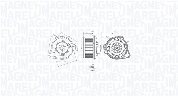 Вентилатор вътрешно пространство MAGNETI MARELLI