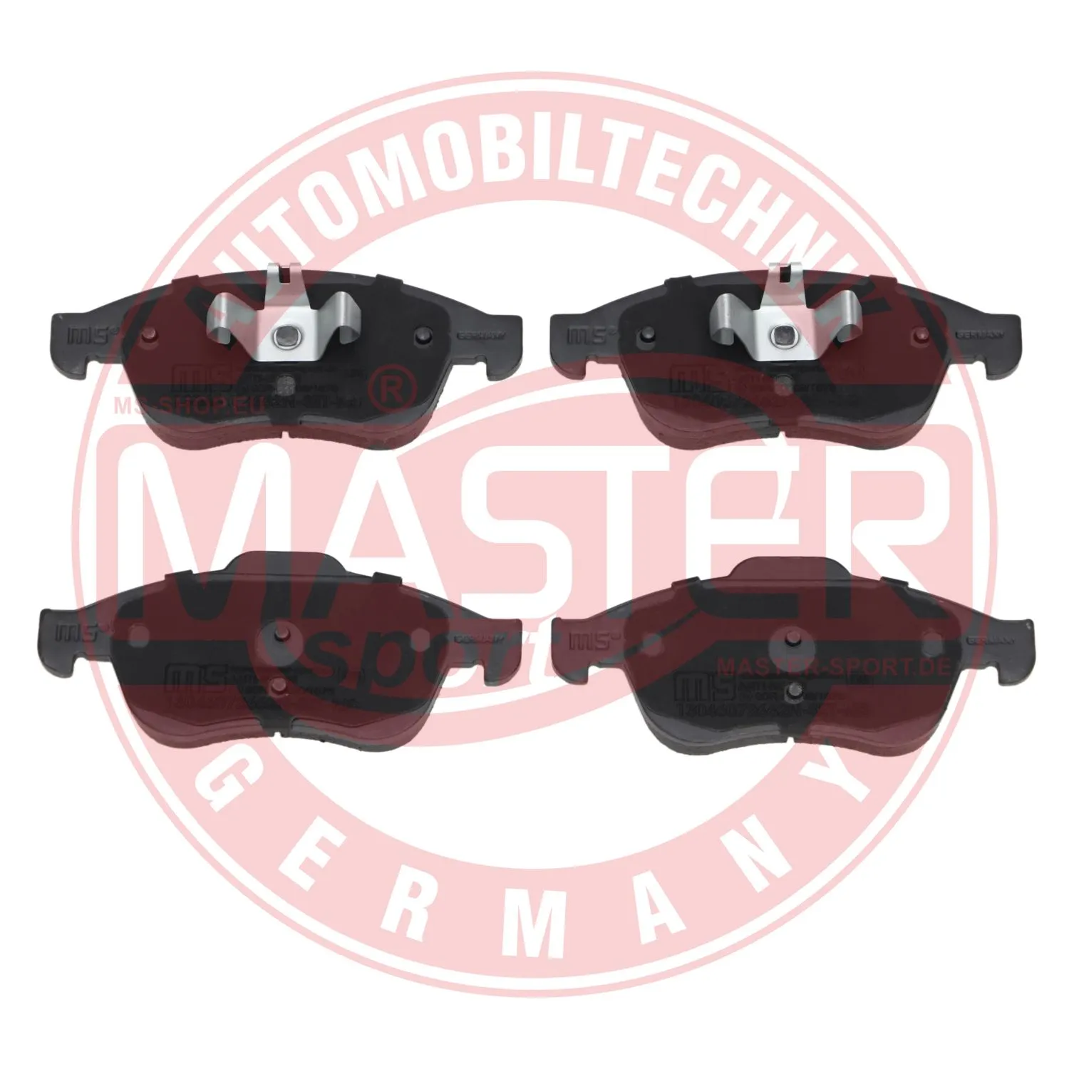 Комплект спирачно феродо, дискови спирачки MASTER-SPORT GERMANY