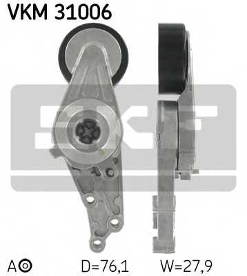➡️ Обтяжна ролка пистов ремък SKF VKM 31006 за Audi A4 Avant (8E5, B6) 1.6  ➡️ AutoProfi.BG ®